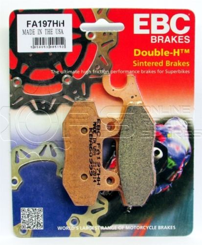EBC Brakes Double-H Sintered Superbike Brake Pads - FA197HH EBC Brakes Double-H Sintered Superbike Brake Pads - FA197HH